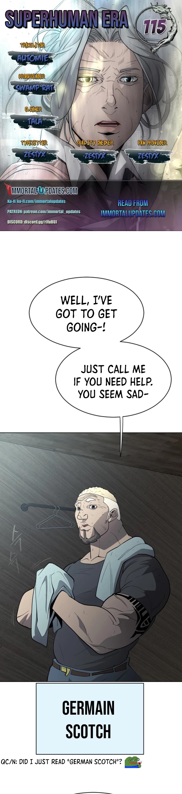 Superhuman Era Chapter 115 page 1 - Chapter 115