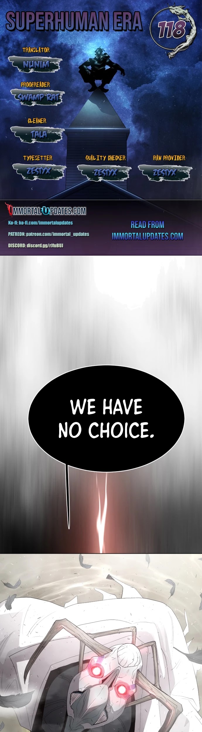 Superhuman Era Chapter 118 page 1 - Chapter 118