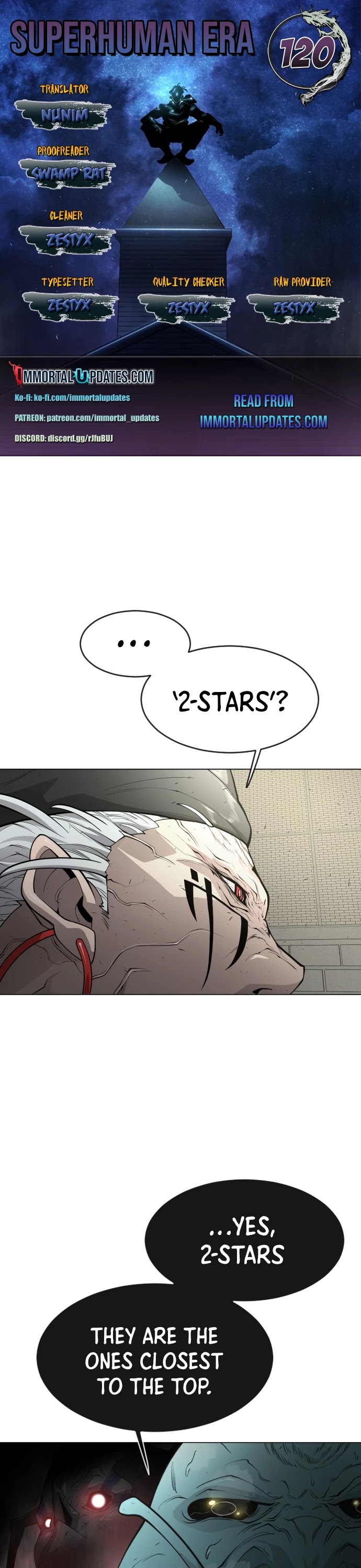 Superhuman Era Chapter 120 page 1 - Chapter 120