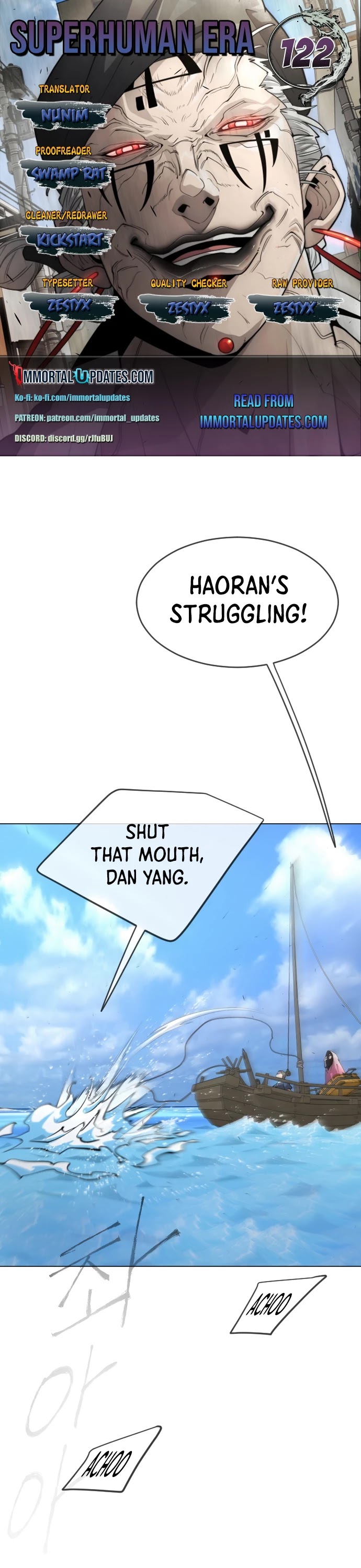 Superhuman Era Chapter 122 page 1 - Chapter 122