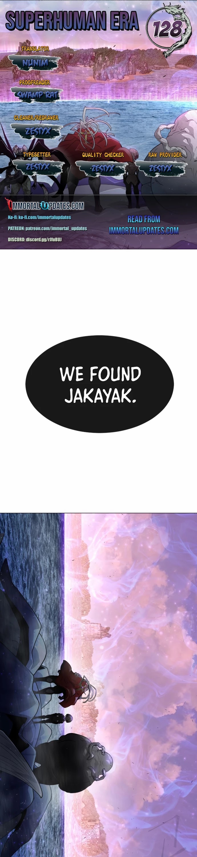 Superhuman Era Chapter 128 page 1 - Chapter 128