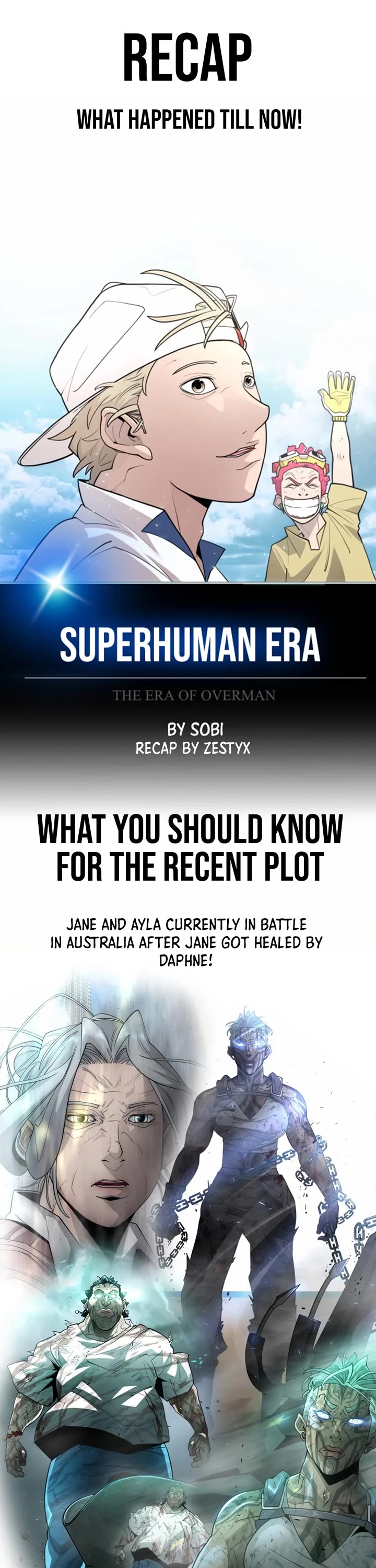 Superhuman Era Chapter 132.5 page 1 - Chapter 132.5: Recap