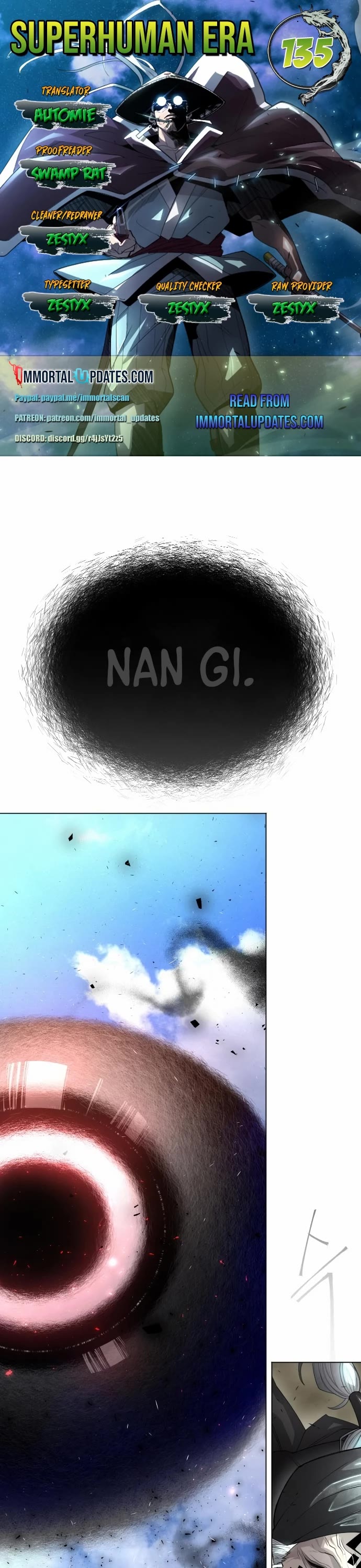 Superhuman Era Chapter 135 page 1 - Chapter 135
