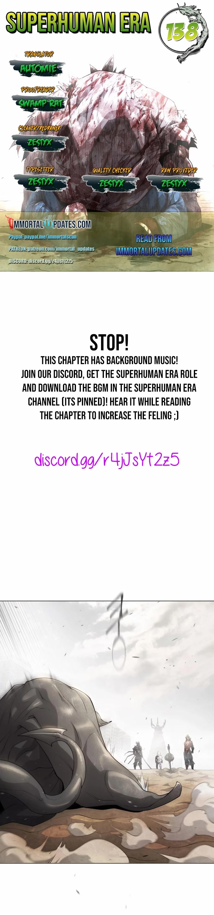 Superhuman Era Chapter 138 page 1 - Chapter 138