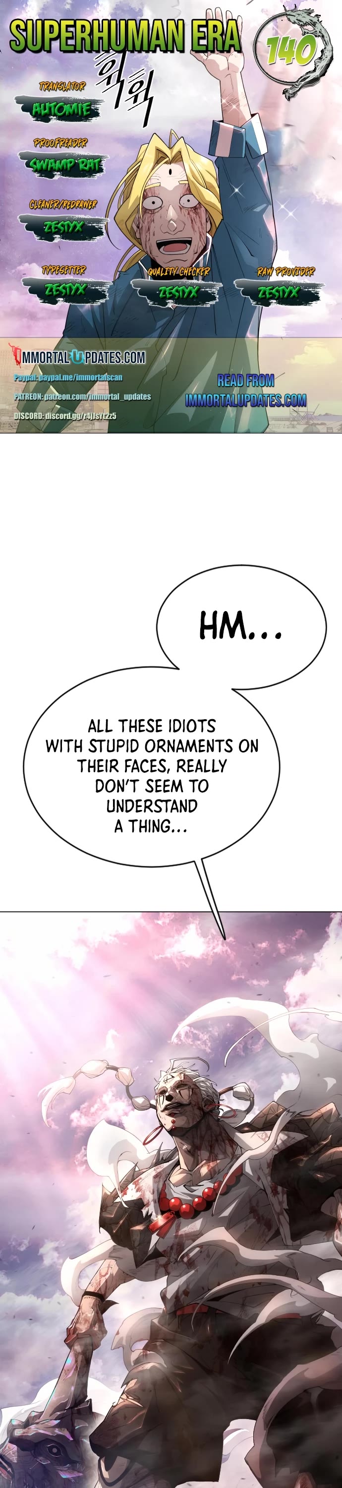 Superhuman Era Chapter 140 page 1 - Chapter 140
