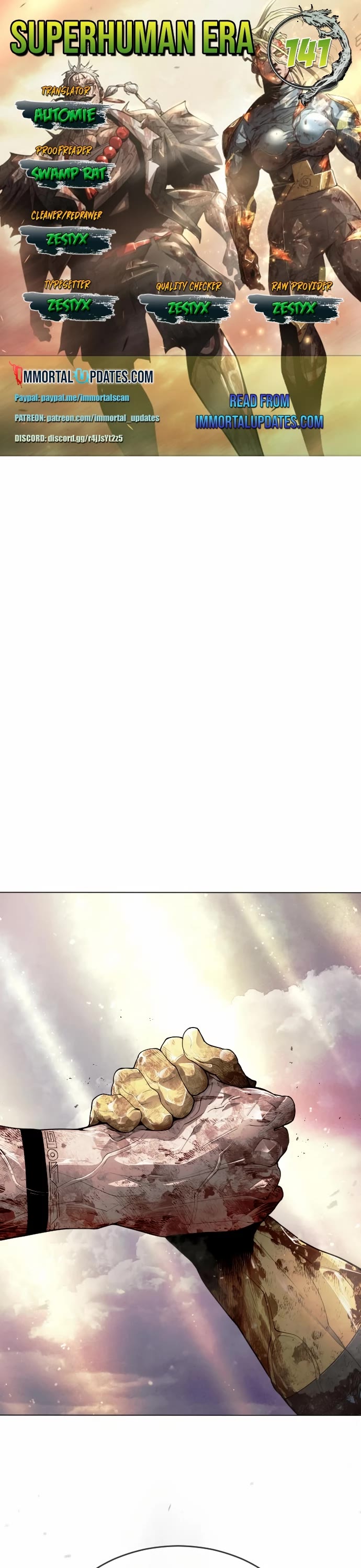 Superhuman Era Chapter 141 page 1 - Chapter 141