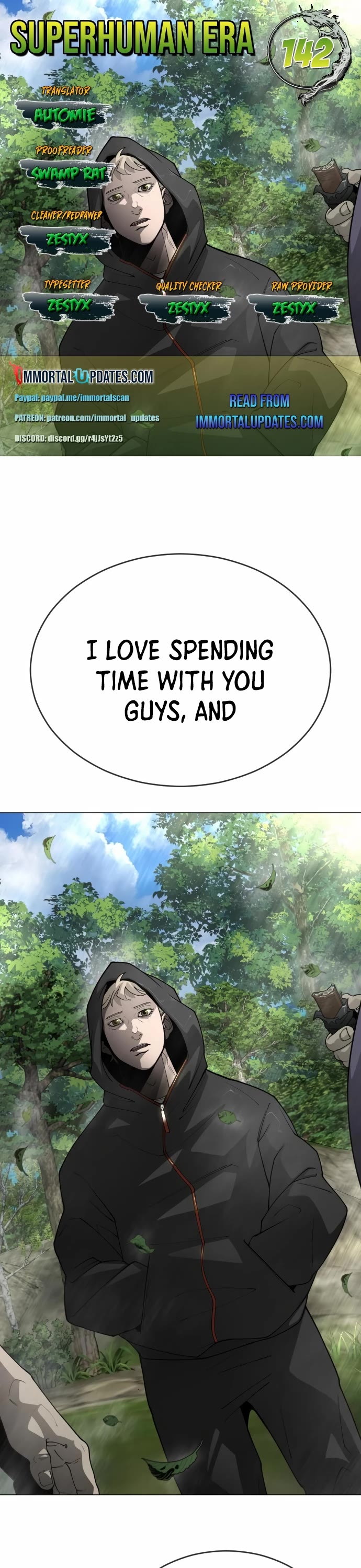 Superhuman Era Chapter 142 page 1 - Chapter 142