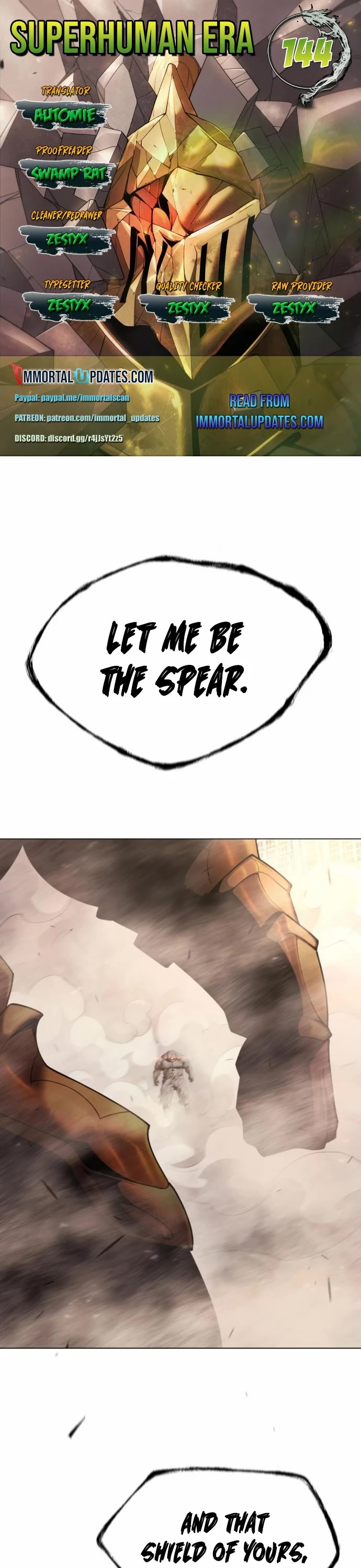 Superhuman Era Chapter 144 page 1 - Chapter 144