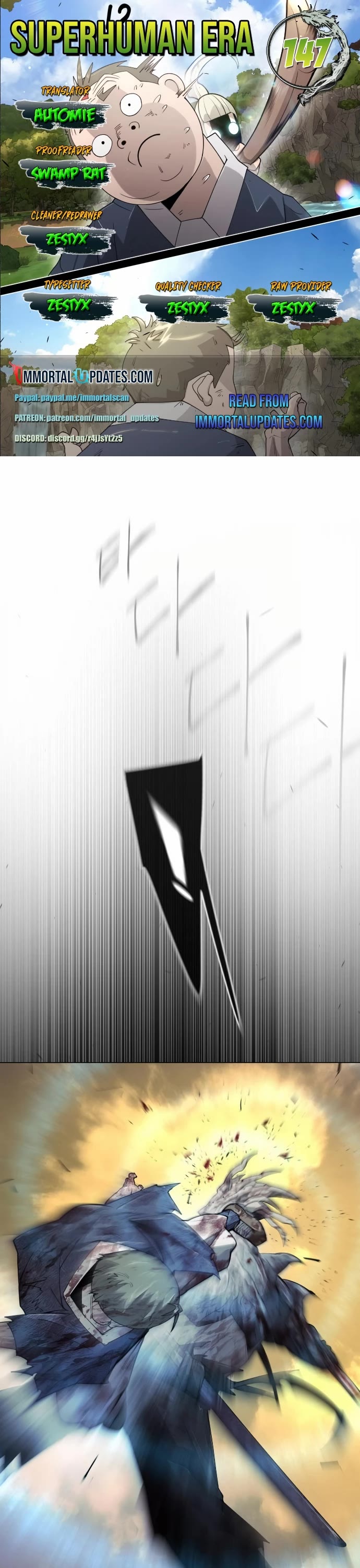 Superhuman Era Chapter 147 page 1 - Chapter 147