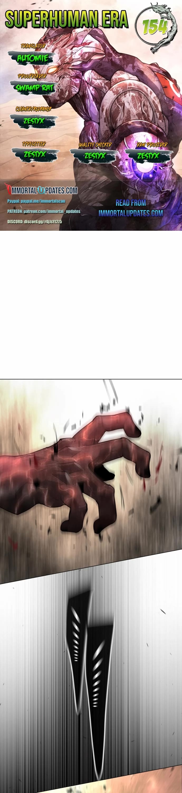 Superhuman Era Chapter 154 page 1 - Chapter 154