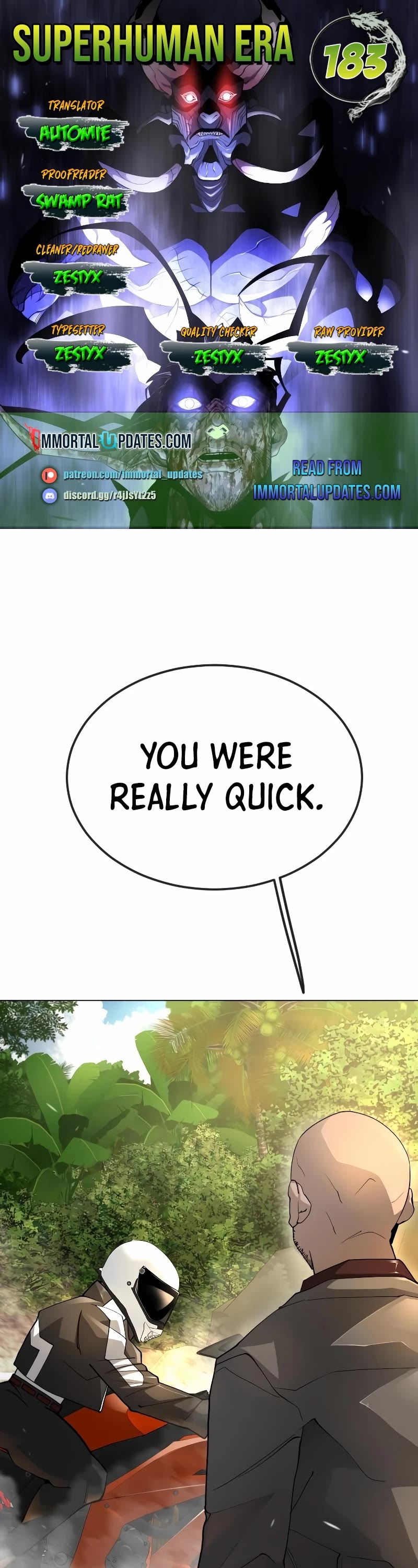 Superhuman Era Chapter 183 page 1 - Chapter 183