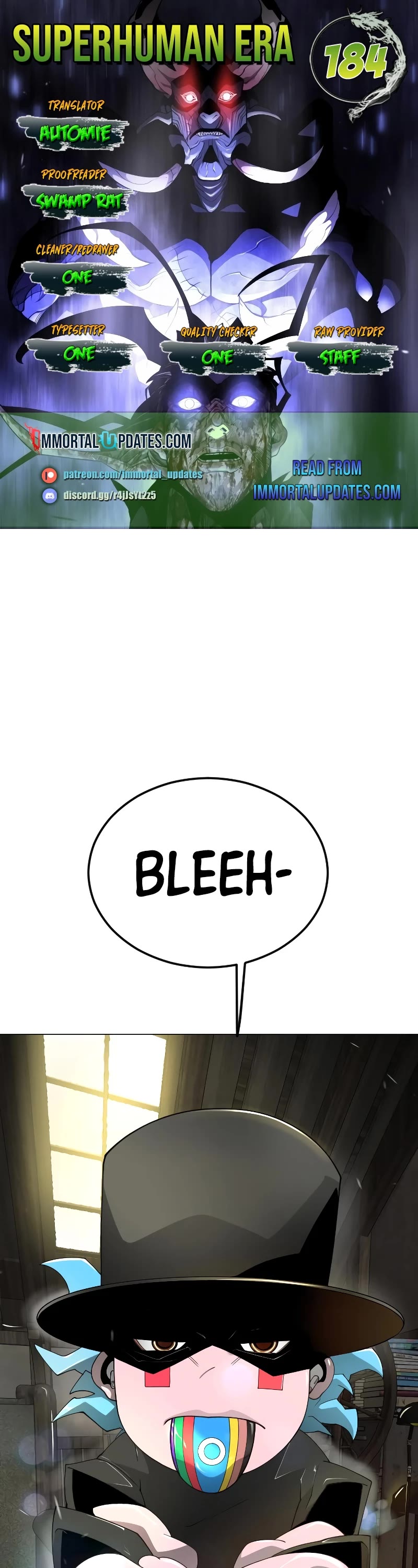 Superhuman Era Chapter 184 page 1 - Chapter 184