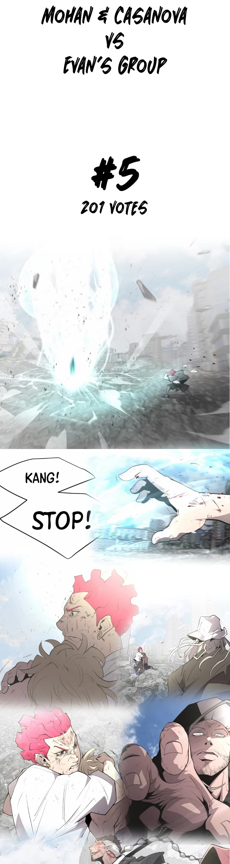 Superhuman Era Chapter 187.5 page 11 - Chapter 187.5: International Voting Results