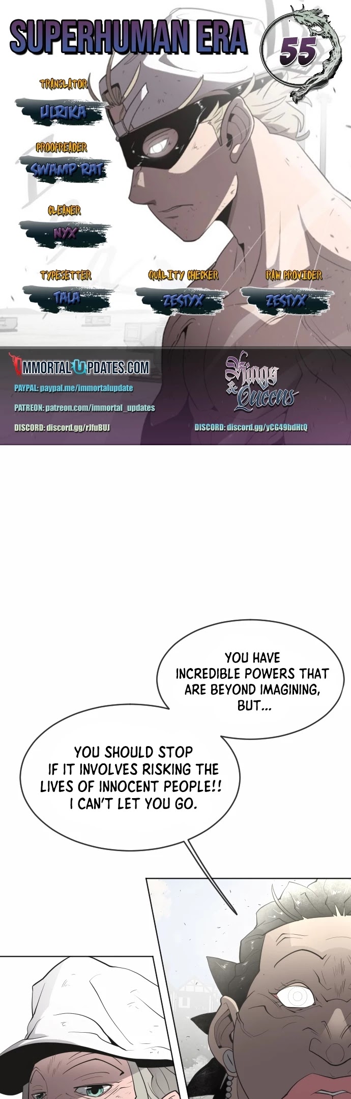 Superhuman Era Chapter 55 page 1 - Chapter 55