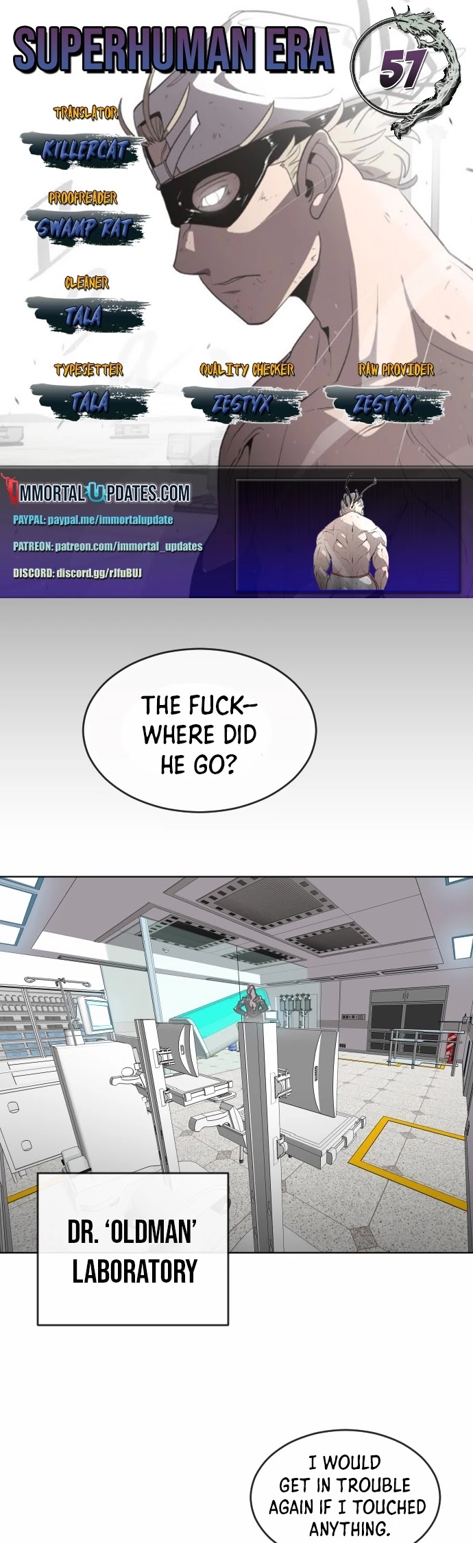 Superhuman Era Chapter 57 page 1 - Chapter 57