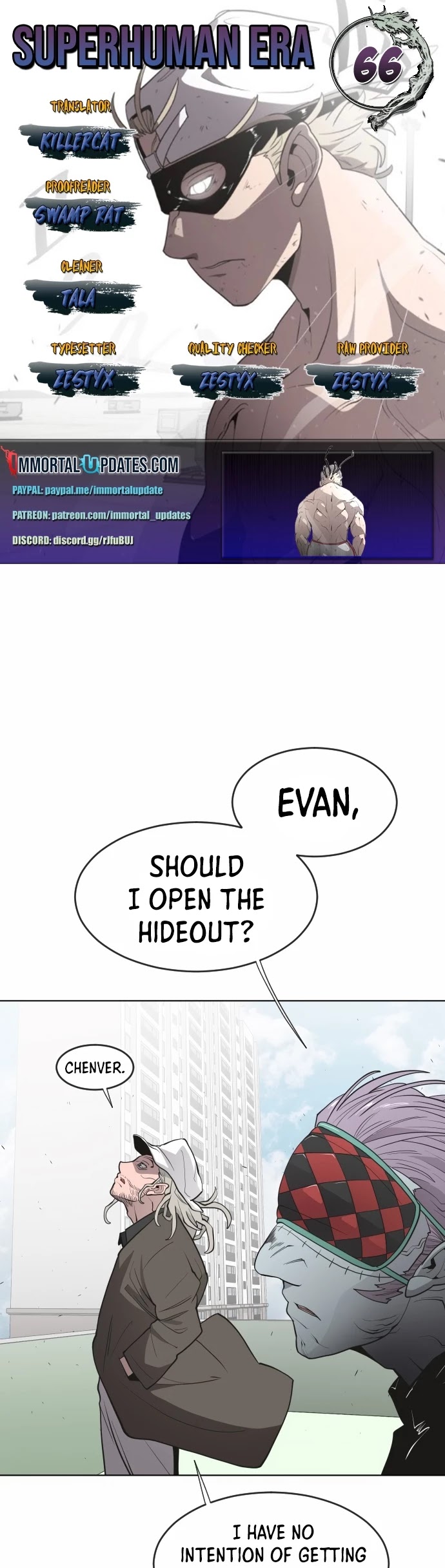 Superhuman Era Chapter 66 page 1 - Chapter 66