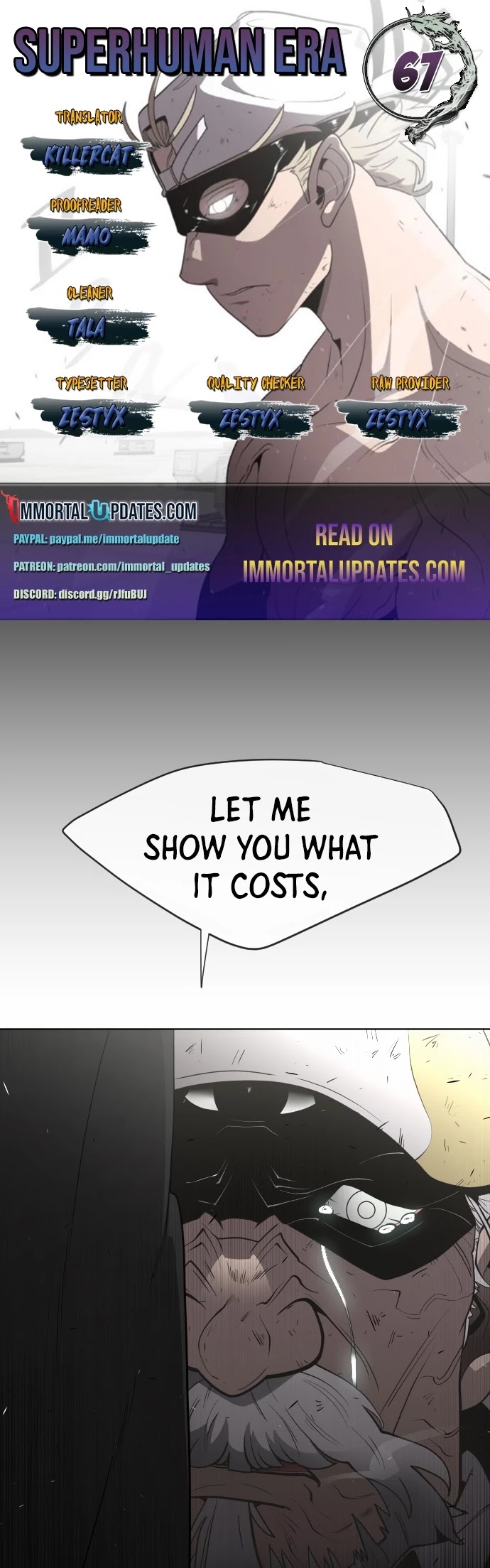 Superhuman Era Chapter 67 page 1 - Chapter 67