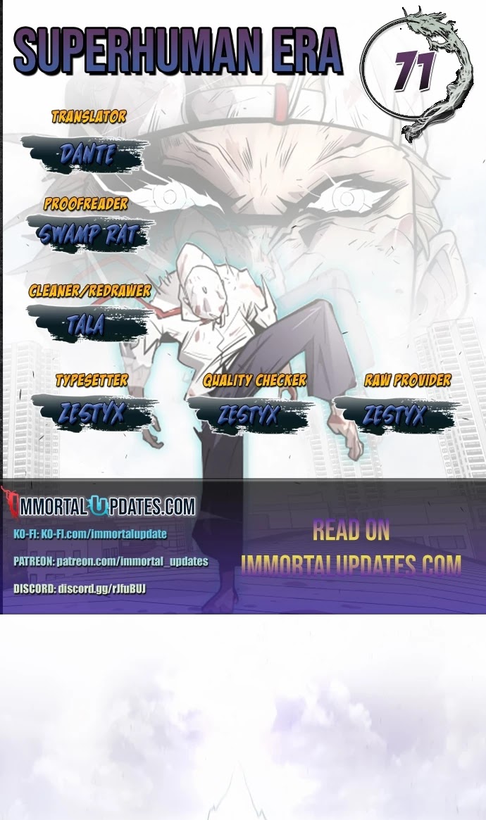 Superhuman Era Chapter 71 page 1 - Chapter 71
