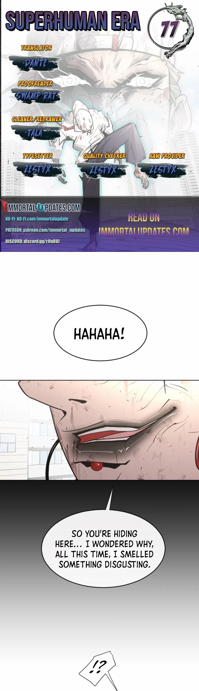 Superhuman Era Chapter 77 page 1 - Chapter 77