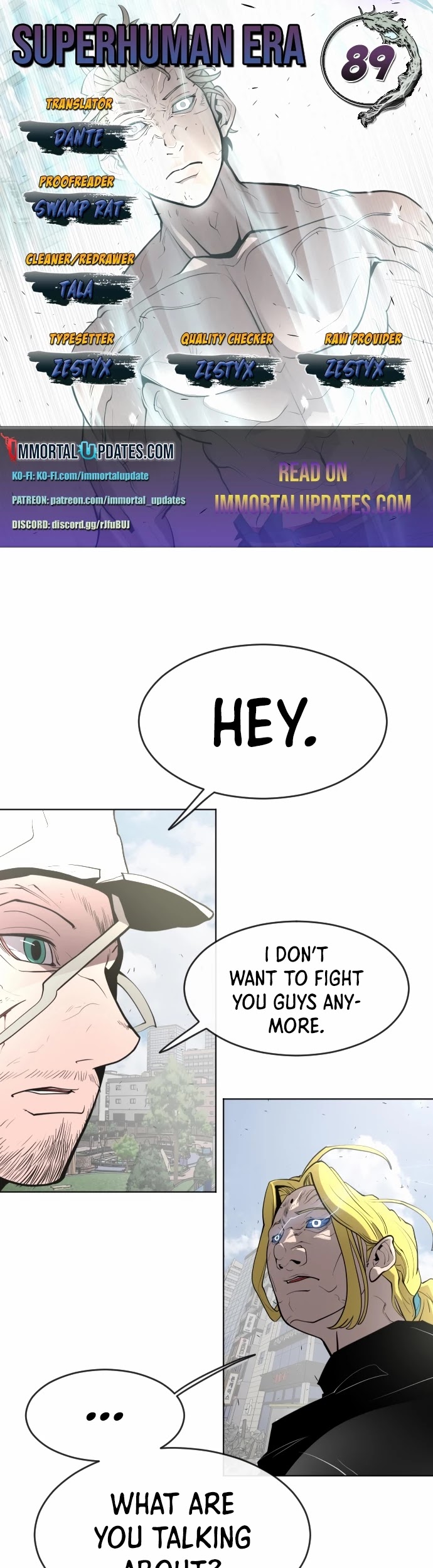 Superhuman Era Chapter 89 page 1 - Chapter 89
