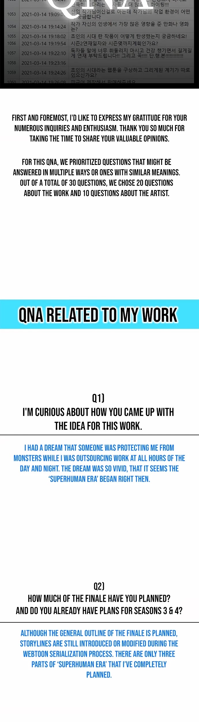 Superhuman Era Chapter 90.5 page 10 - Chapter 90.5: Special Chapter