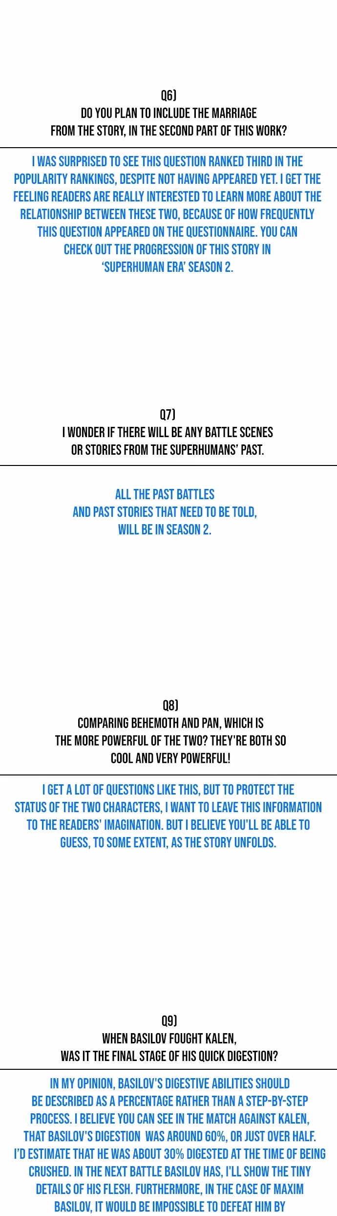 Superhuman Era Chapter 90.5 page 12 - Chapter 90.5: Special Chapter