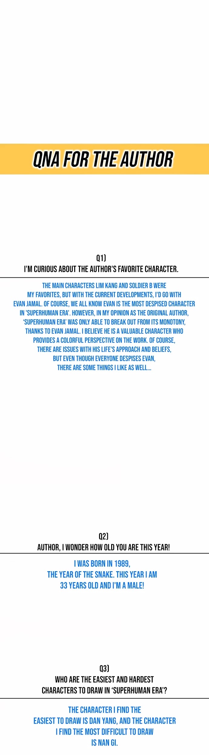 Superhuman Era Chapter 90.5 page 17 - Chapter 90.5: Special Chapter