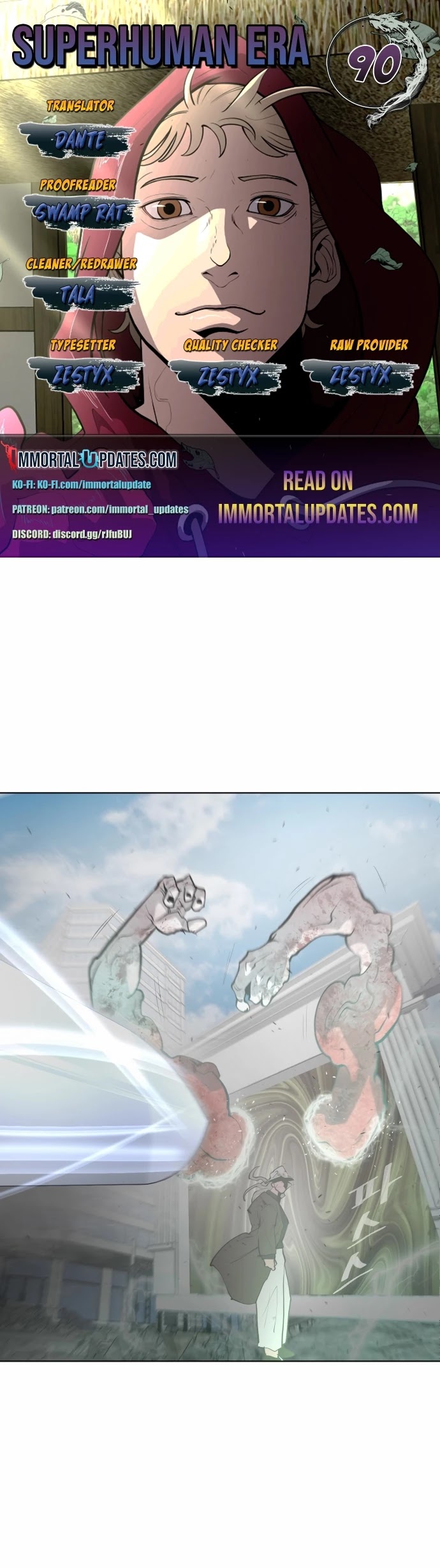 Superhuman Era Chapter 90 page 1 - Chapter 90