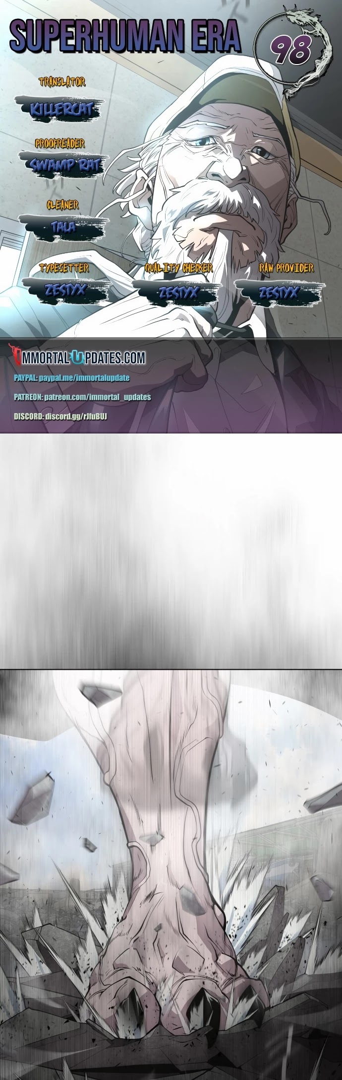 Superhuman Era Chapter 98 page 1 - Chapter 98