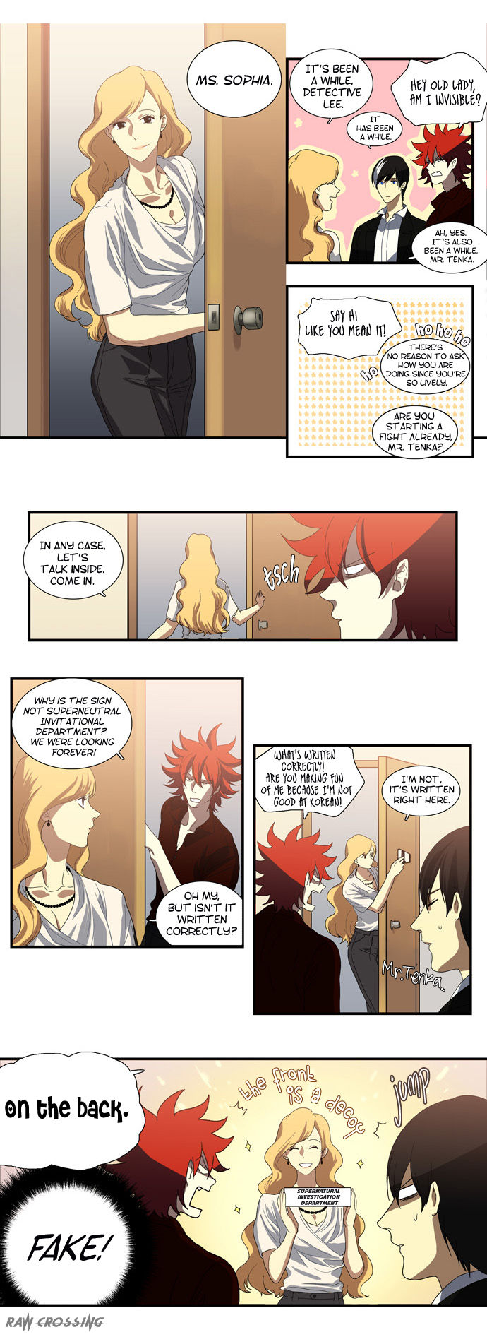 Supernatural Investigation Department Chapter 55 page 8 - Chapter 55