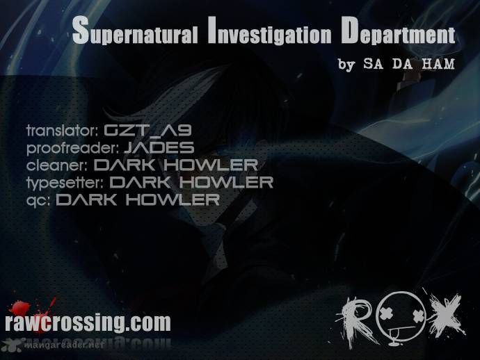 Supernatural Investigation Department Chapter 60 page 1 - Chapter 60