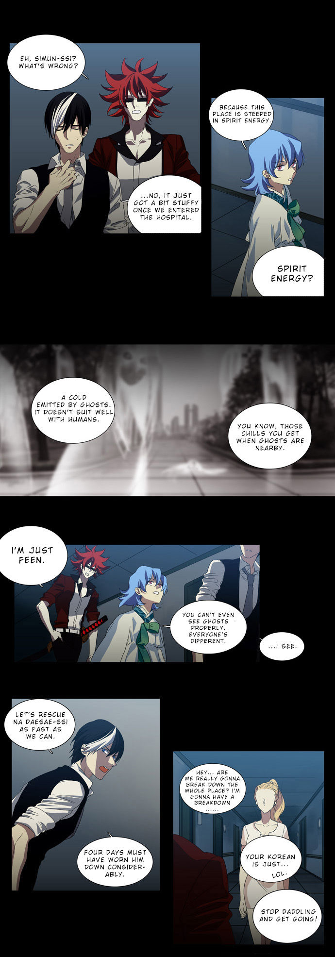 Supernatural Investigation Department Chapter 63 page 4 - Chapter 63 : Consciousness (2)