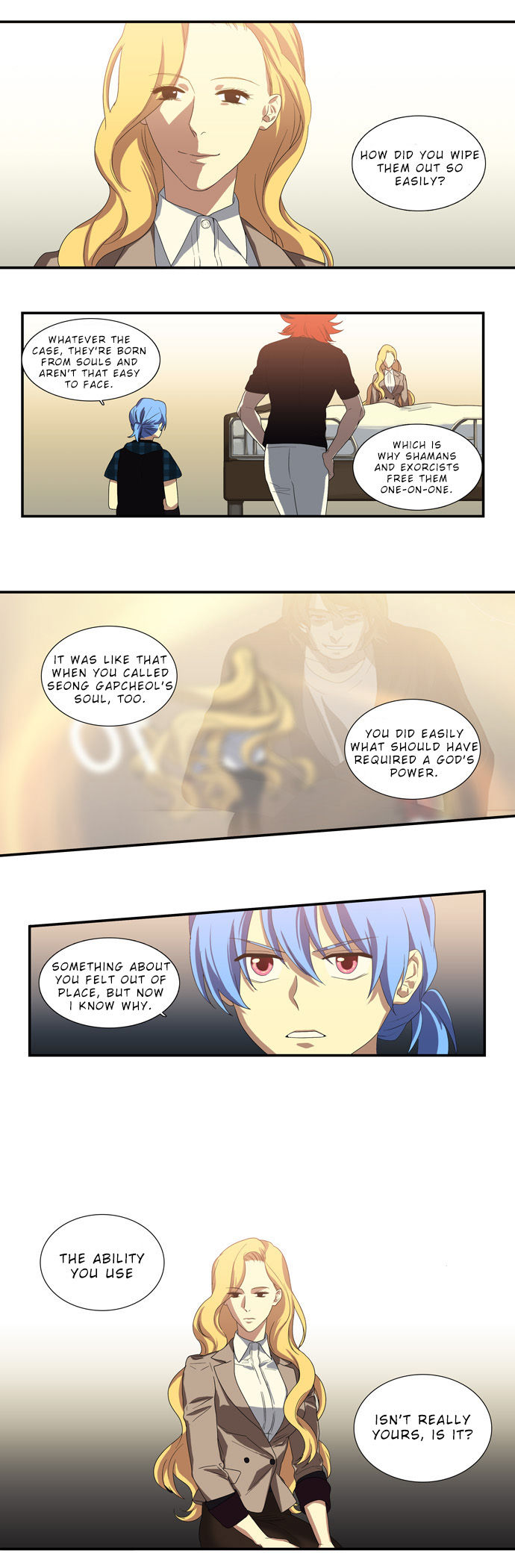 Supernatural Investigation Department Chapter 67 page 14 - Chapter 67 : Consciousness (6)