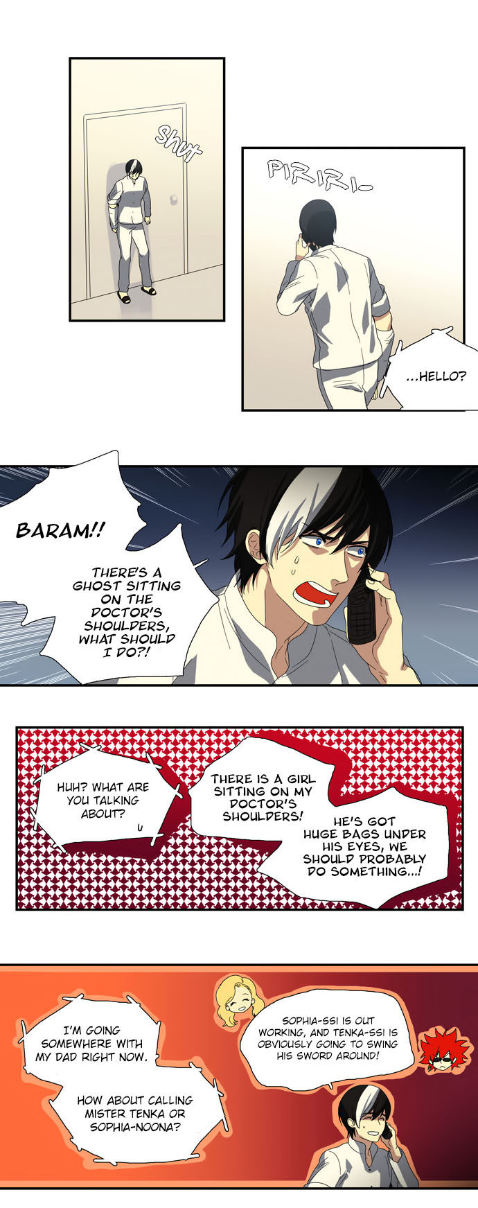 Supernatural Investigation Department Chapter 70 page 14 - Chapter 70 : Metamorphosis (1)