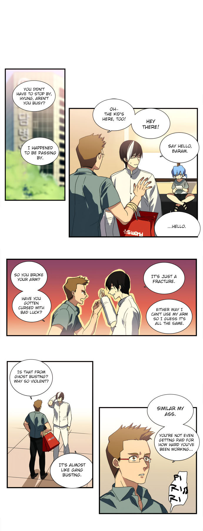 Supernatural Investigation Department Chapter 70 page 2 - Chapter 70 : Metamorphosis (1)