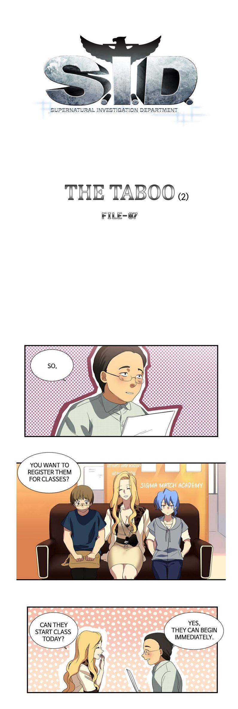 Supernatural Investigation Department Chapter 75 page 5 - Chapter 75 : The Taboo (2)