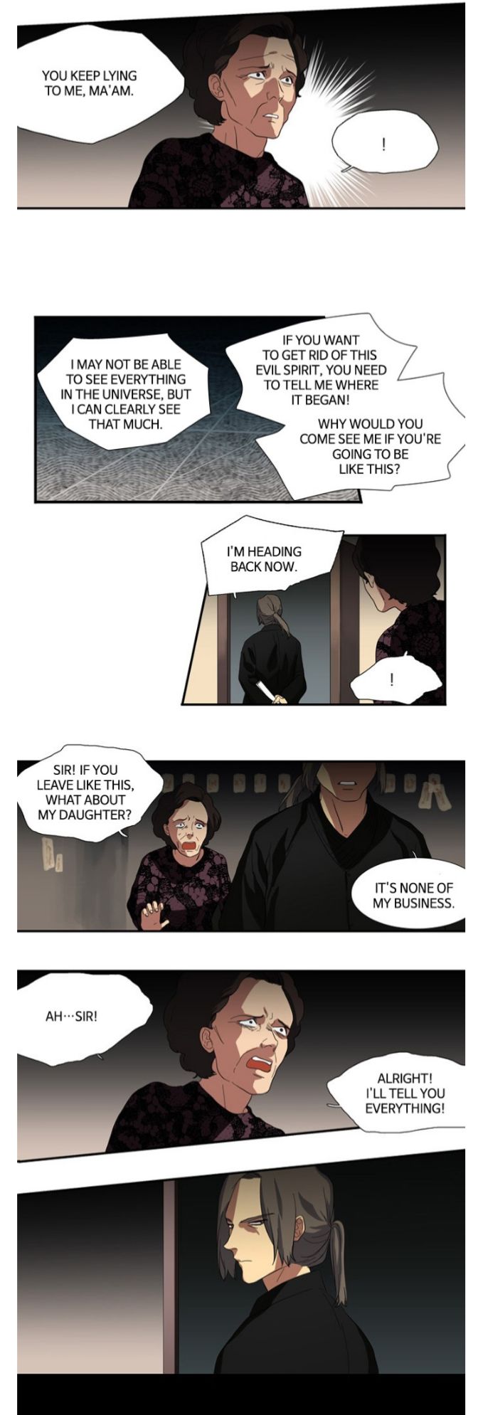 Supernatural Investigation Department Chapter 78 page 12 - Chapter 78 : The Taboo (5)
