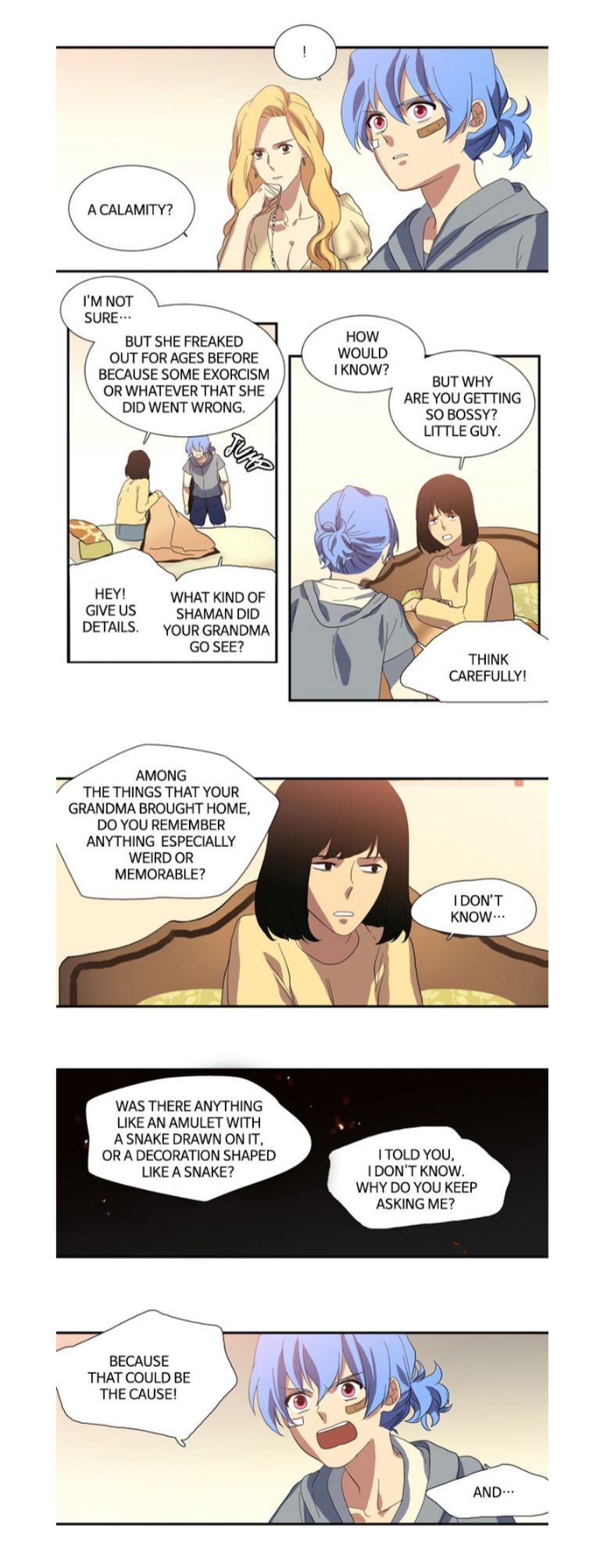 Supernatural Investigation Department Chapter 78 page 3 - Chapter 78 : The Taboo (5)