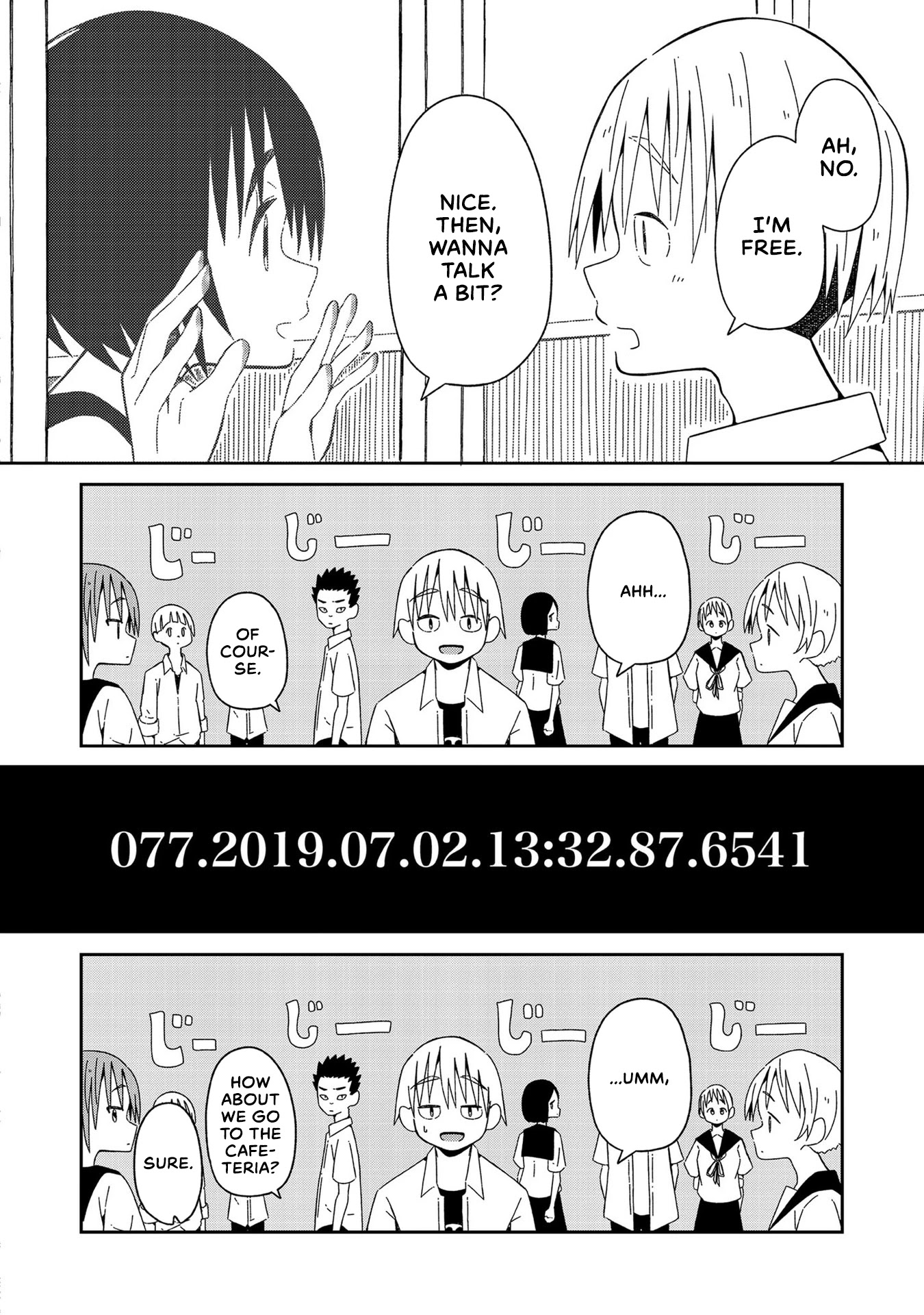Supernova wa Kiss no Mae ni Chapter 1 page 11 - Chapter 1: Will You Laugh at Me if I Tell You I'm From the Future?