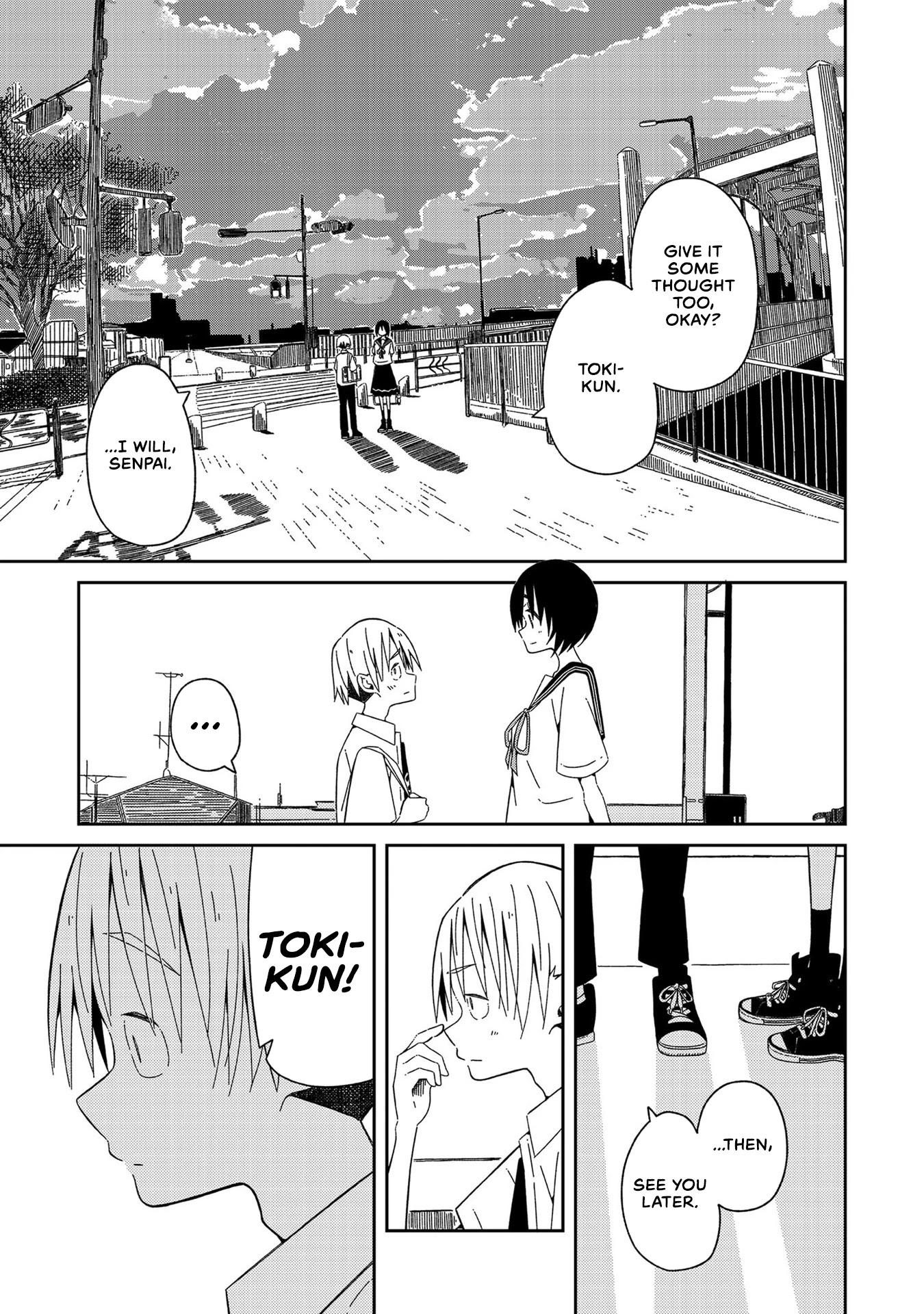 Supernova wa Kiss no Mae ni Chapter 1 page 22 - Chapter 1: Will You Laugh at Me if I Tell You I'm From the Future?