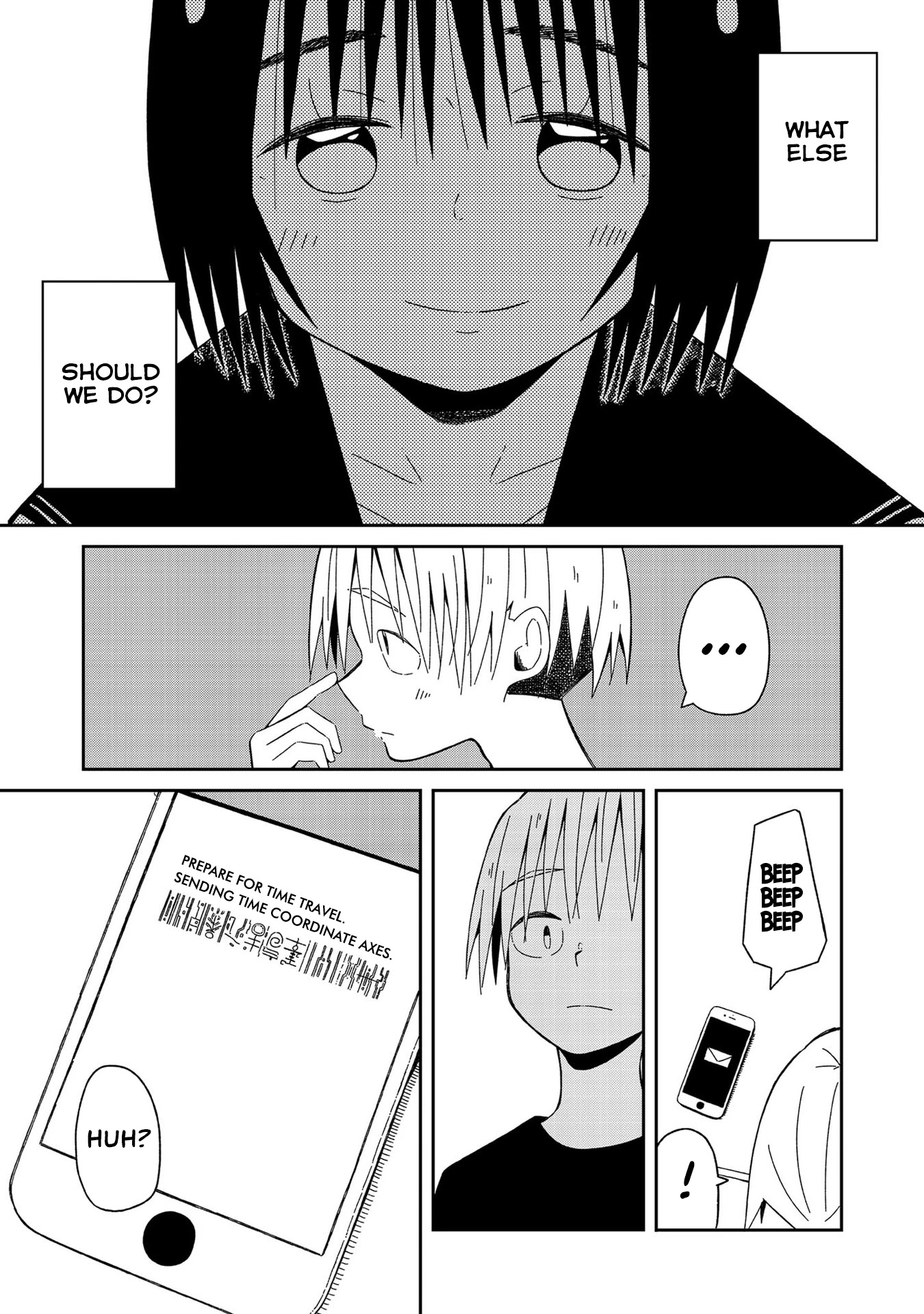 Supernova wa Kiss no Mae ni Chapter 1 page 26 - Chapter 1: Will You Laugh at Me if I Tell You I'm From the Future?