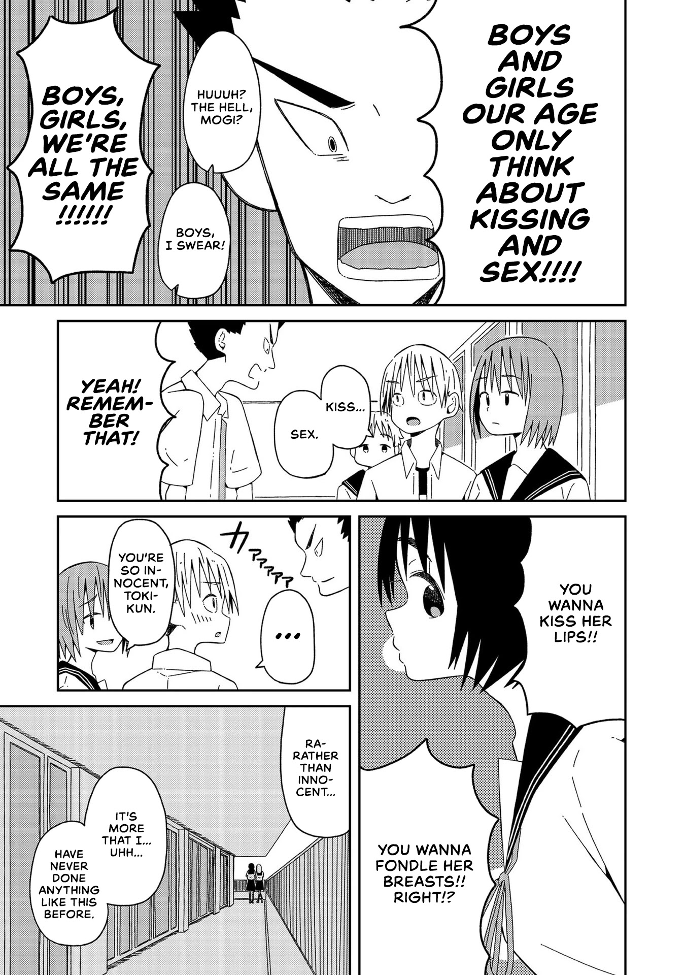 Supernova wa Kiss no Mae ni Chapter 1 page 8 - Chapter 1: Will You Laugh at Me if I Tell You I'm From the Future?