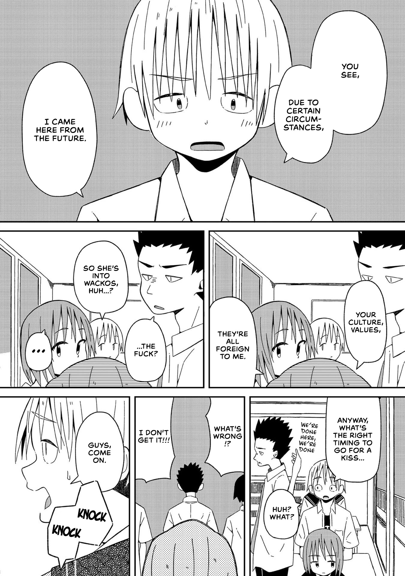 Supernova wa Kiss no Mae ni Chapter 1 page 9 - Chapter 1: Will You Laugh at Me if I Tell You I'm From the Future?
