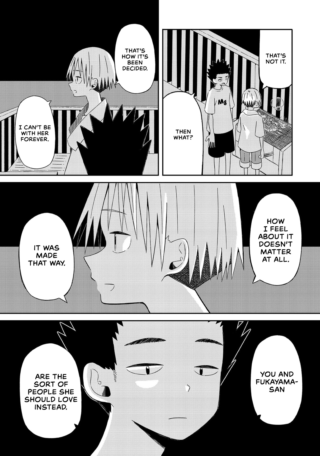Supernova wa Kiss no Mae ni Chapter 11 page 10 - Chapter 11: Never Forget, I'm Here to See You