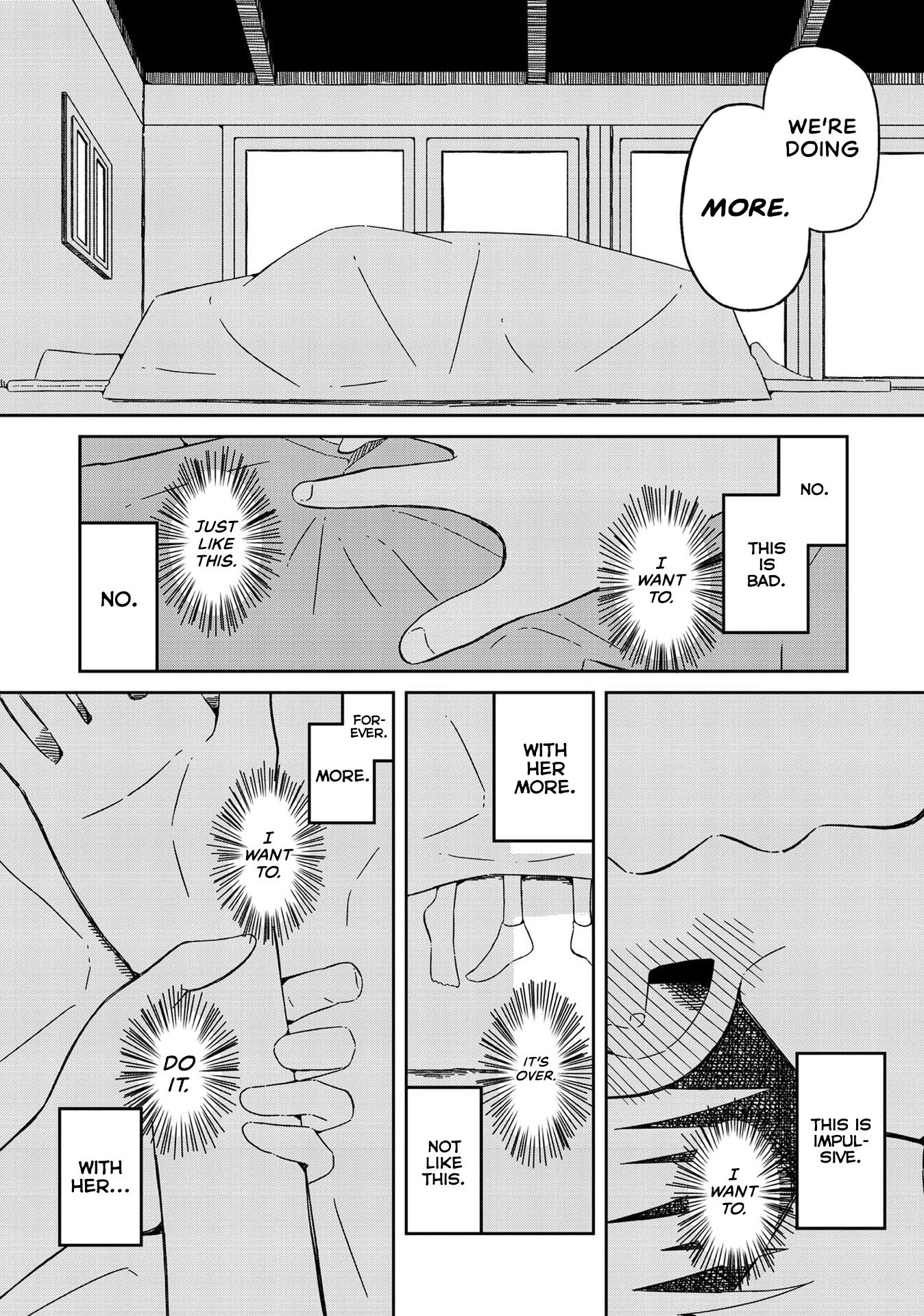 Supernova wa Kiss no Mae ni Chapter 12 page 1 - Chapter 12: Will You Laugh at Me if I Tell You I'm From the Future? Part 2