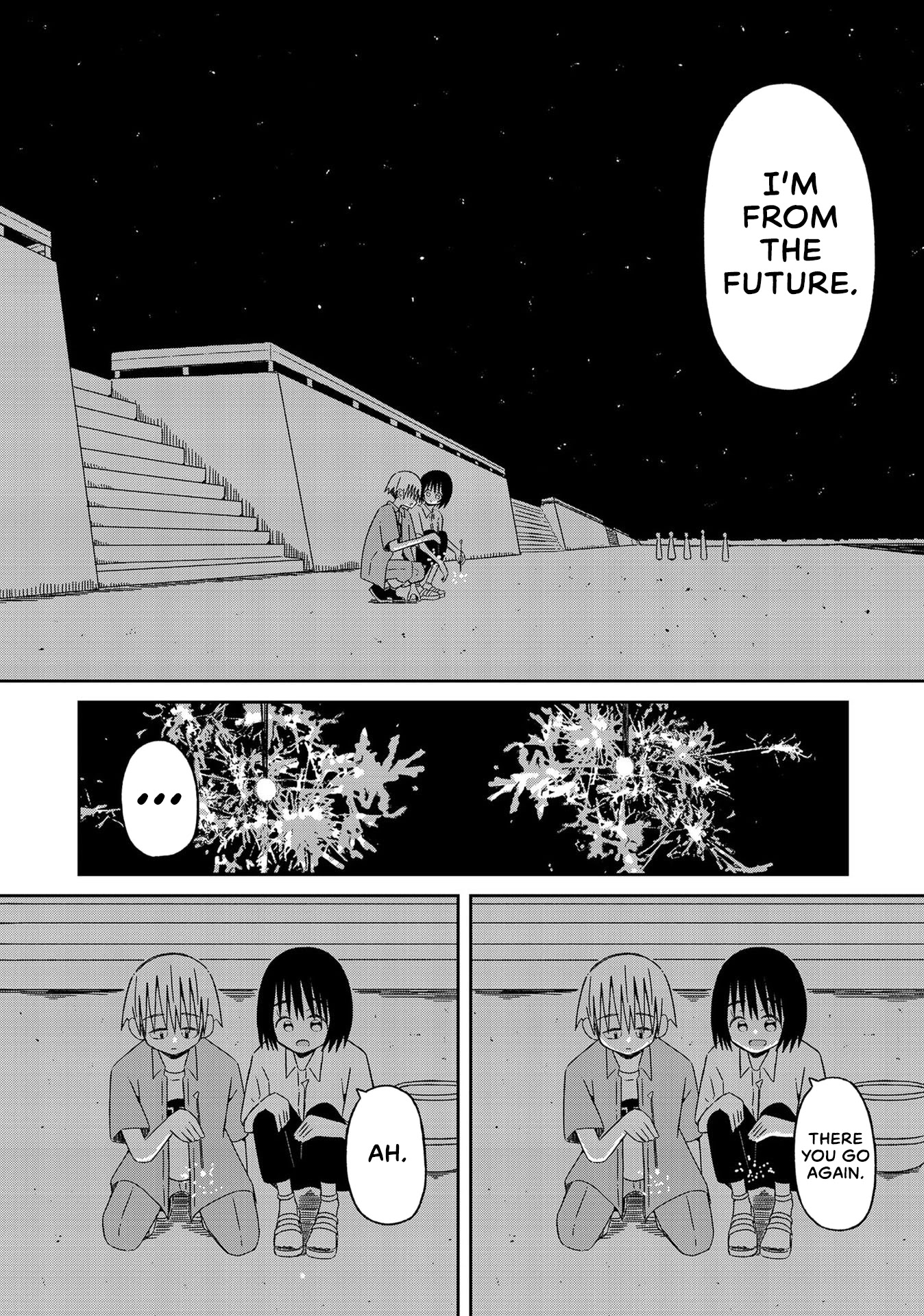 Supernova wa Kiss no Mae ni Chapter 12 page 14 - Chapter 12: Will You Laugh at Me if I Tell You I'm From the Future? Part 2