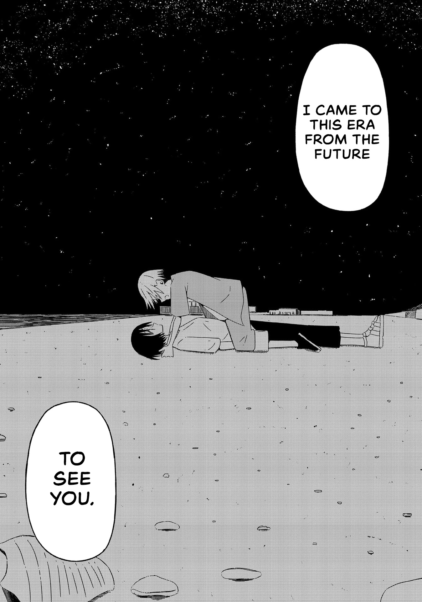 Supernova wa Kiss no Mae ni Chapter 12 page 18 - Chapter 12: Will You Laugh at Me if I Tell You I'm From the Future? Part 2