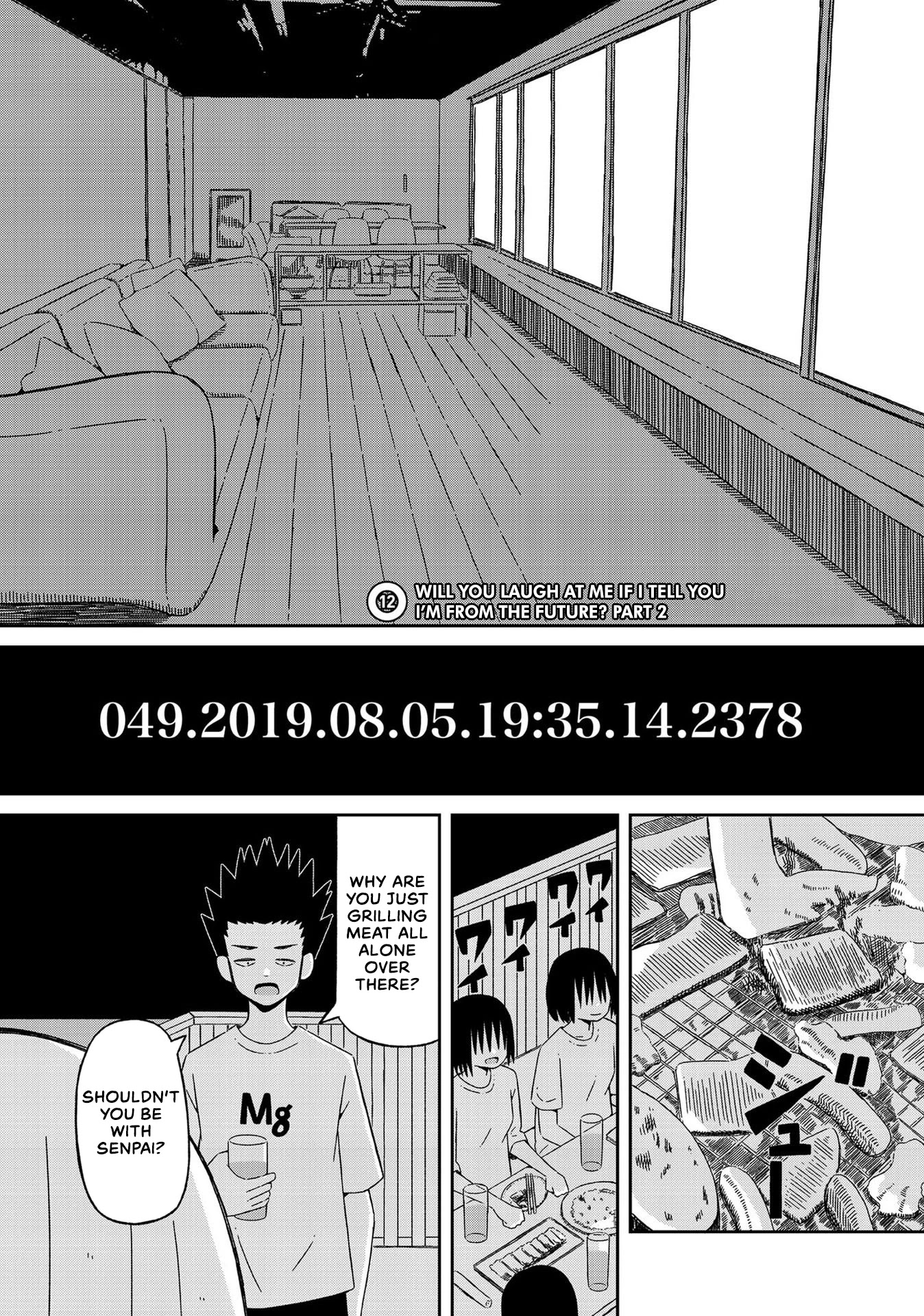 Supernova wa Kiss no Mae ni Chapter 12 page 3 - Chapter 12: Will You Laugh at Me if I Tell You I'm From the Future? Part 2