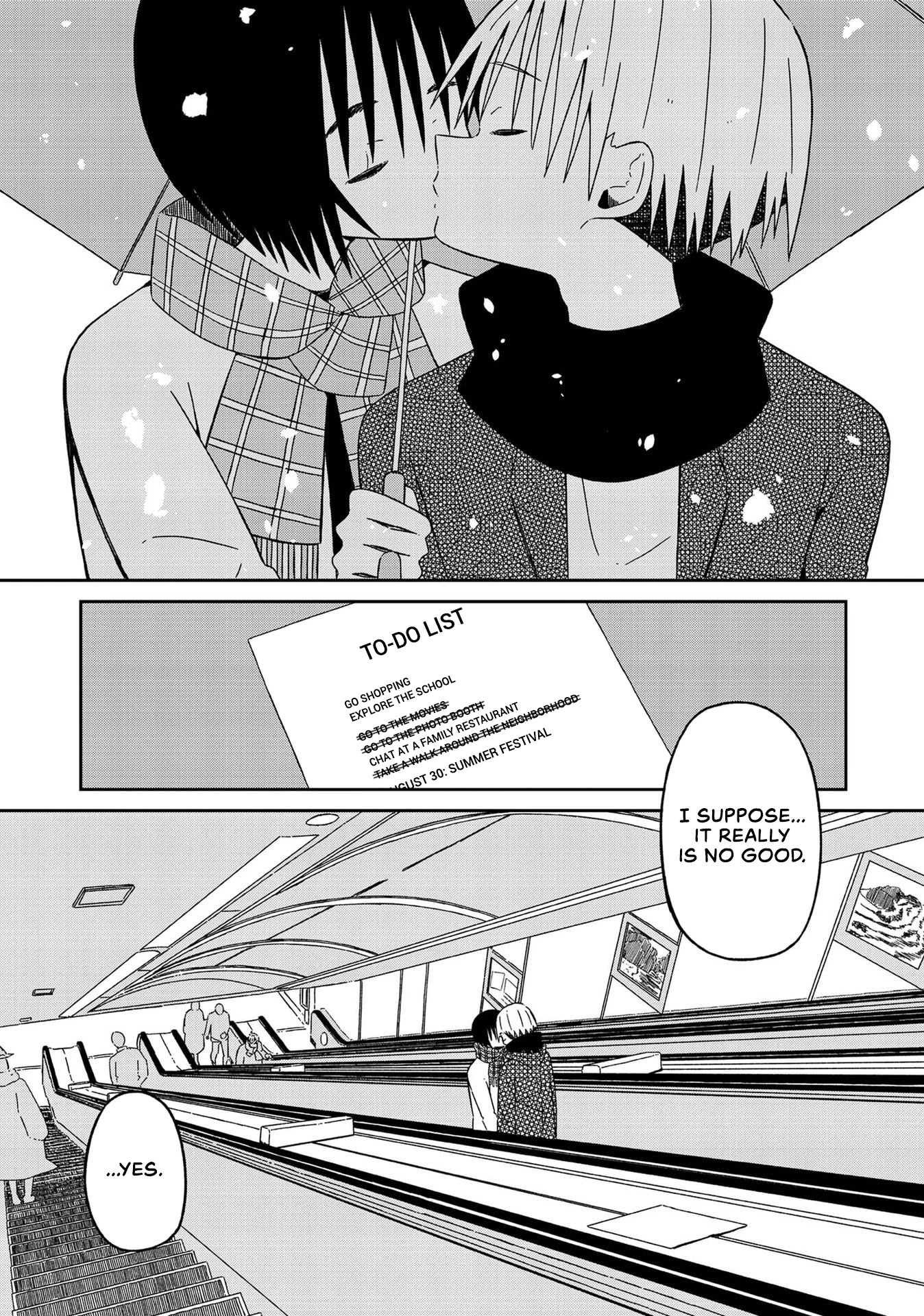 Supernova wa Kiss no Mae ni Chapter 14 page 13 - Chapter 14: Don't Finish It, Make It Better