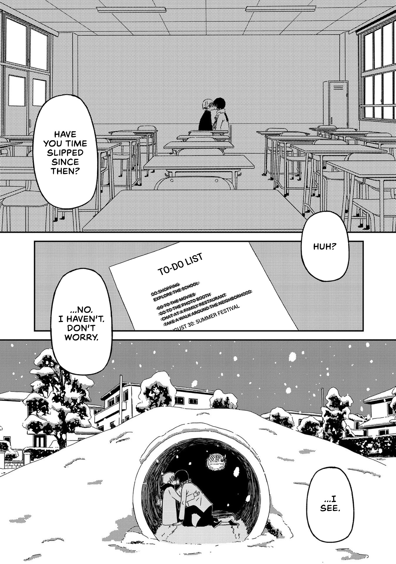 Supernova wa Kiss no Mae ni Chapter 14 page 15 - Chapter 14: Don't Finish It, Make It Better